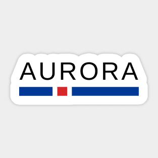 Aurora Iceland Sticker